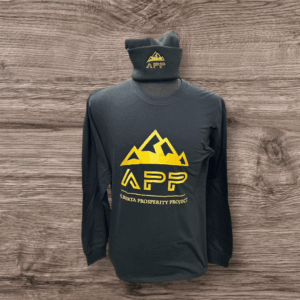 long sleve shirt with APP logo