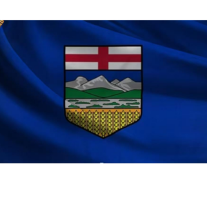 Flag-Alberta 3x5 Premium Quality